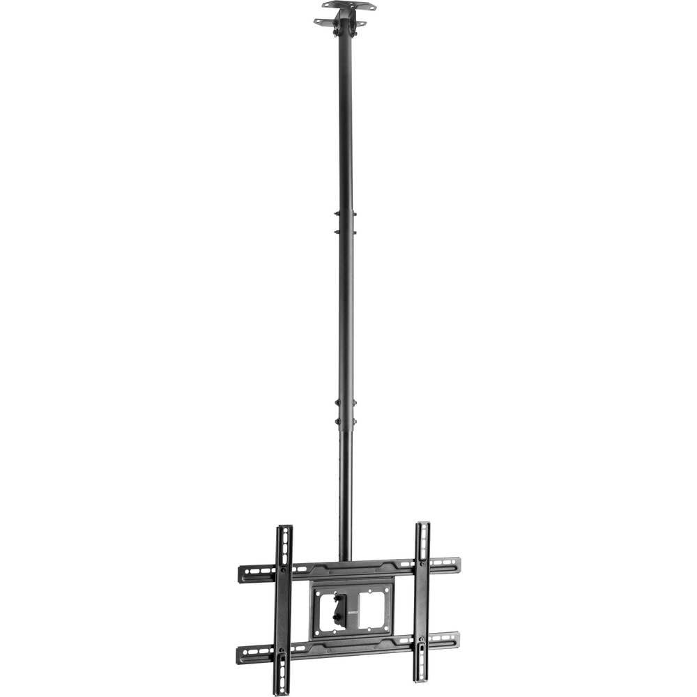 Speaka Professional SP-TVCM-540 TV Ceiling Mount, 37–80 in, Tiltable, Swiveling, Height-Adjustable
