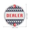 TOYANDONA Ceramic Dealer Button Poker Button, White, for Tournaments, 1 pc. view 2