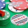 TOYANDONA Ceramic Dealer Button Poker Button, White, for Tournaments, 1 pc. view 4