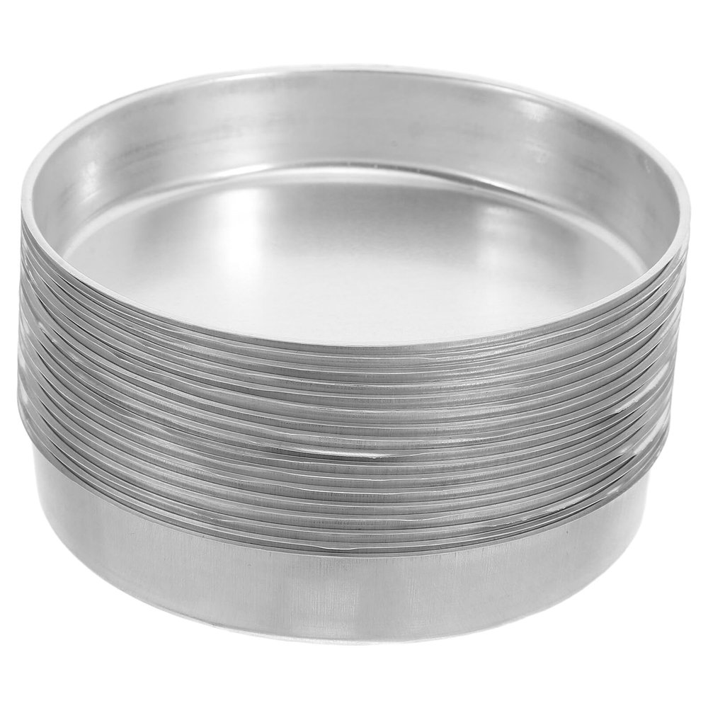 Beatifufu Aluminum Weighing Dishes, Easy to Clean, Flat Bottom, 20-Pack, 150 mL