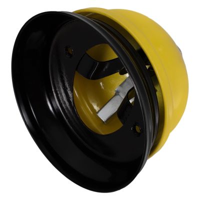 Yellow Aluminum Alloy Table Call Bell with Loud Ring