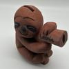 Personalized Sloth Piggy Bank with Name and Birth Details view 3