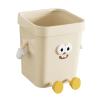 KIXZSAZ Creative Cute Open-Top Trash Can, Beige, Large Seating Surface view 4