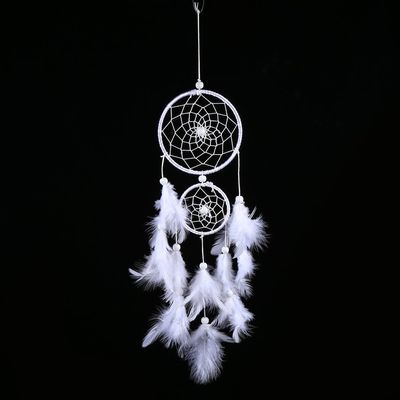 Solinder Feather Dream Catcher, Handmade Wall Decoration