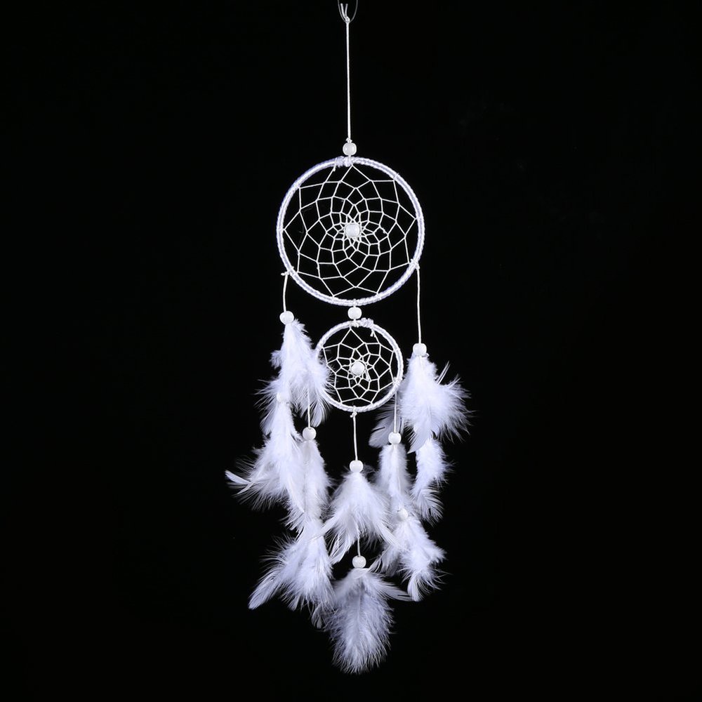 Solinder Feather Dream Catcher, Handmade Wall Decoration
