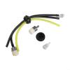 Qualoramall Brush Cutter Fuel Tank Gasket, 18/20 mm, with 3 Hoses and Filters view 1