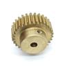 ELILANEY Brass Spur Gear, Module 0.6, 58 Teeth, Stepped Bore 3–18 mm, Cylindrical Gear (8 mm Bore) view 4
