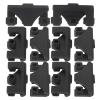 Black Silicone Corner Protectors, 10-Pack, Triangular, for Air Fryers view 1