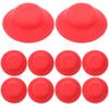 Swing-Top Bottle Closure Gaskets, 12 Pieces, Red Oktoberfest Party view 1