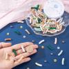 Spritewelry 64-Piece Curved Acrylic Tube Bead Bracelet Making Kit view 3