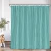 JGGXHM Abstract Solid-Color Shower Curtain, Nordic Minimalist Polyester, 100 x 210 cm view 1