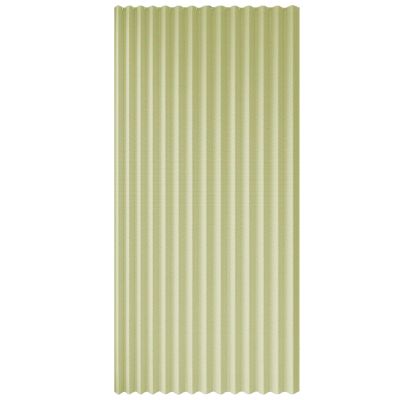 Waterproof Foldable Shower Curtain, Soft, Machine Washable, Green, 200 x 220 cm