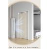 Waterproof Foldable Shower Curtain, Soft, Machine Washable, Green, 200 x 220 cm view 3
