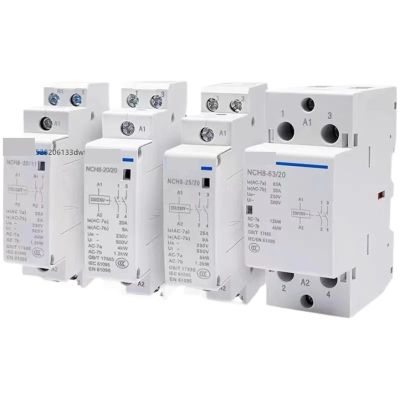 NCH8 Mini AC Contactor, 20A/25A/40A/63A, 220V/230V/400V, 2P/4P