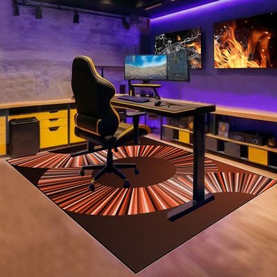 Cevgubn Gaming Chair Mat for Hard Floors, 180 x 230 cm