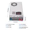 500W/600W/1000W Adjustable Switching Power Supply, 0–90V DC, Digital Display view 4