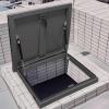 Safety Door for Roof Access Hatch, Galvanized Steel Skylight Cover with Handle, 21 x 34 in (53.3 x 86.3 cm) view 1