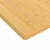 ZQQLVOO Bamboo Tabletop 50 x 50 x 2.5 cm with Rounded Edges view 3