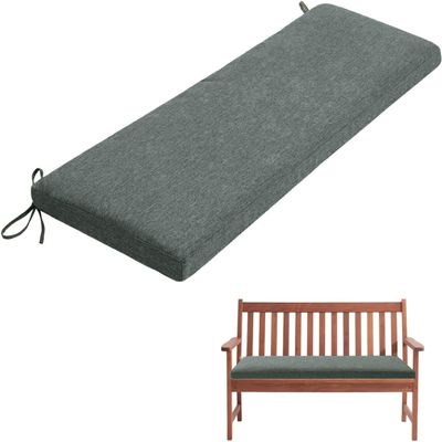 UWOBTN Bench Cushion, 140 x 40 x 5 cm, Removable Non-Slip Cover