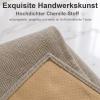 Non-Slip Chenille Sofa Cover for 1/2/3/4-Seater and L-Shaped Sofas, Milk Coffee, 90 x 160 cm view 2