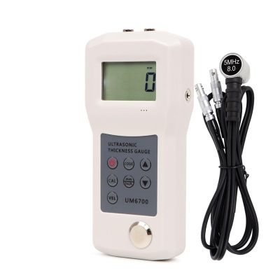 Ultrasonic Metal Thickness Gauge, 1.0–280 mm, for Steel and Pipes