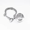 316L Stainless Steel Tri-Clamp Fittings Set, 0.5–10 in, 3 pcs (28 mm K50.5) view 3
