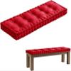 MCNDSI 8–10 cm Thick Washable Velvet Bench Cushion, 90 x 30 x 10 cm (B4) view 1