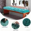MCNDSI 8–10 cm Thick Washable Velvet Bench Cushion, 90 x 30 x 10 cm (B4) view 4