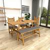 UWOBTN Bench Cushion, 80/120/150 × 40 cm, Non-Slip, Color 7 (80 × 35 × 5 cm) view 3