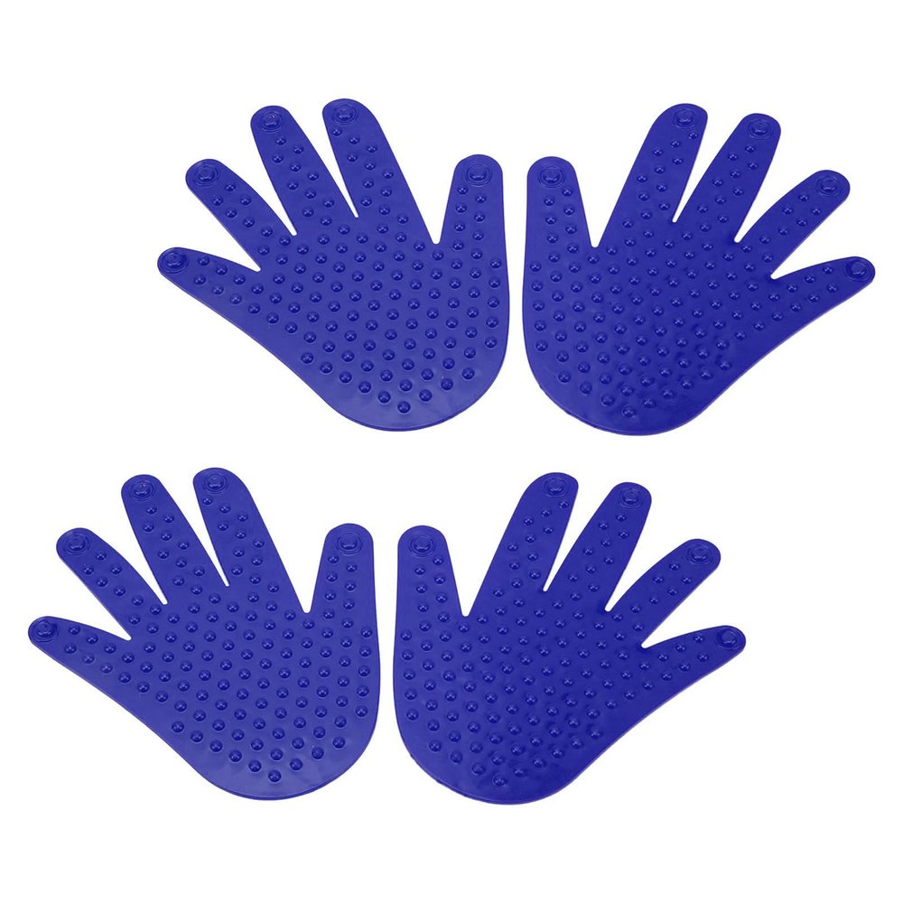 Colorful Hand-Shaped Markers for Muscle Exercises, 2 Pairs