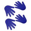 Colorful Hand-Shaped Markers for Muscle Exercises, 2 Pairs view 4