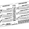 Heoscus Portable Analog Rangefinder Card, Hunting Slide Rule for Hunting and Shooting, Plastic Finder view 4