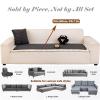 YUEZHONG Pet Sofa Cover for Dogs, Ultra-Soft Non-Slip Couch Protector, Cream, 110 x 110 cm view 2
