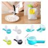 4-Piece Large-Caliber Food Bag Clips with Pour Spout view 2