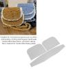 Haofy Transparent Plastic Mesh Canvas Sheets for Crafts view 4