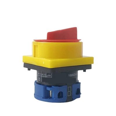 MSEURO On/Off Switch, 2-Position Selector, 20 A, 1-Pole Padlock, Main Cam Switch, Rotary Switch, Emergency Stop