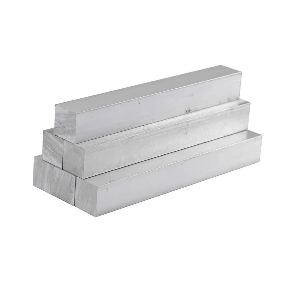 6061 Aluminum Square Bar for CNC Machining, 100 mm Long, 1 Piece (5 × 5 mm)