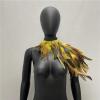 Women’s Gothic Feather Collar Cape for Cosplay and Halloween view 2