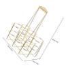 Gold Alloy Beer Bottle Holder Organizer with Handle view 2