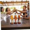 Gold Alloy Beer Bottle Holder Organizer with Handle view 4