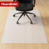 Floordirekt Neo Milky Semi-Transparent Floor Protection Mat, Milky White Polypropylene Office Chair Mat, 90 x 65 cm view 4