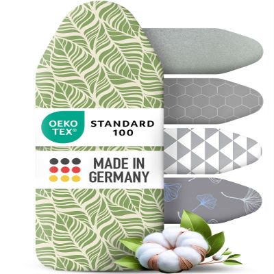 arteneur Ironing Board Cover 120 x 40 cm, Made in Germany, Heat-Reflective, Size M