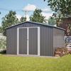 XXXL Metal Tool Shed 3 x 2.5 m (300 x 252 cm), Gray view 3