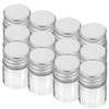 24 Small Glass Bottles with Aluminum Caps, 5 mL, for Jewelry and Jam view 1