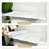 Adjustable Bamboo Bathtub Caddy with Wine Holder, Book Stand & Nonslip Grips view 3