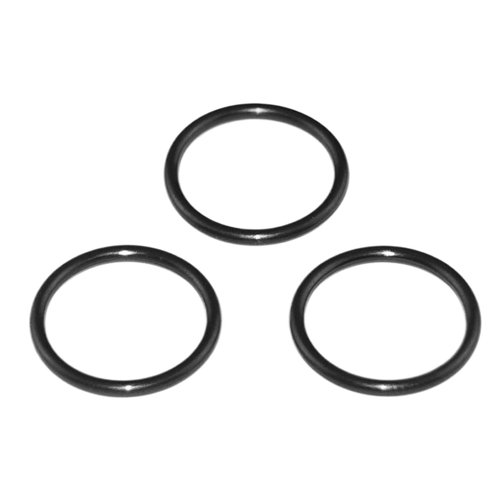 10-Pack EPDM O-Ring Seals, 20.5 mm OD x 15.5 mm ID x 2.5 mm Width