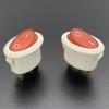 5-Piece TH1 T85 Illuminated Boat-Type Rocker Switch, 3-Pin, 15A, Oval view 4