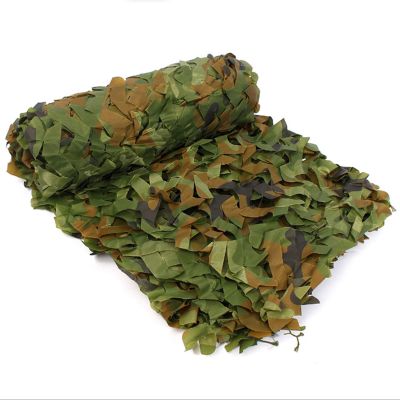 Camouflage Net, Military-Style Camouflage Net for Decoration, Hunting, Camping, Shooting, Car Covers and Sun Protection, 1.5x2 m to 13x15 m