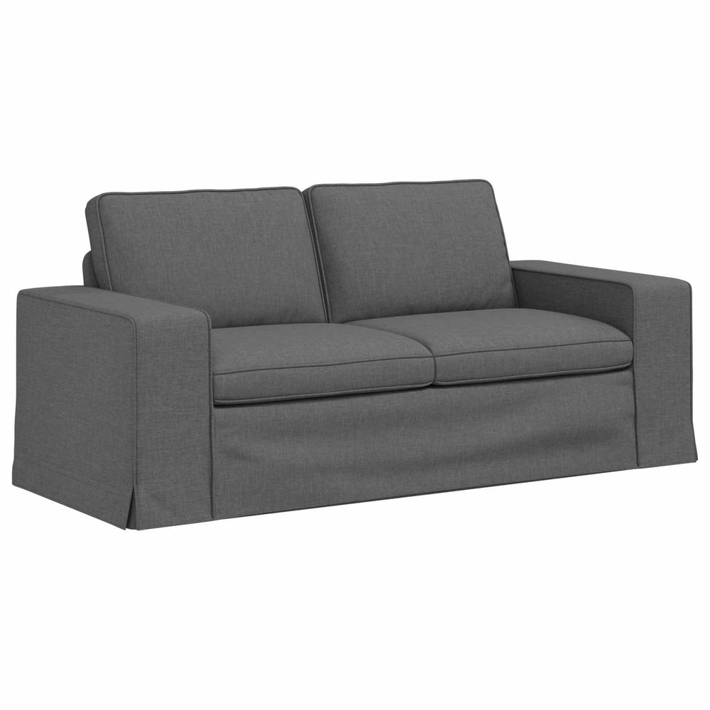 vidaXL Sofa Dark Gray 182 x 80 x 82 cm Fabric