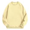 Duohropke Men's Oversized Crew-Neck Sweatshirt, Faux Two-Piece Long-Sleeve Sweater, Hoodless Vintage Pullover view 4